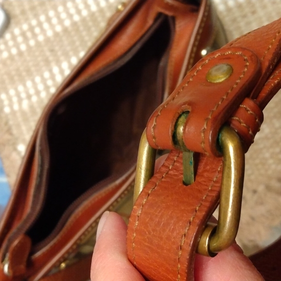 Vintage 1980s authentic Burberry crossbody purse - Picture 13 of 15